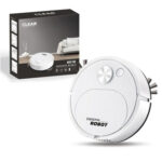 GullPlaza.pk 3-in-1 Smart Robot Vacuum Cleaner – USB Rechargeable Wireless Sweeping, Vacuuming & Mopping Robot for Home & Office