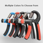 Adjustable Hand Grip Strengthener with Counter – Portable Metal Finger Exerciser for Gym, Fitness & Forearm Training - Image 2