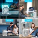 GullPlaza.pk Summer Sale 2026 | Ice Water Mini Air Cooler Fan – Portable USB Cooling Fan with Air Purifier & Humidifier | Limited Stock - Image 2