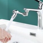 GullPlaza.pk 1080° Universal Rotating Faucet Extender – Kitchen Robot Arm Tap Sprayer with Aerator & Water Saving Nozzle - Image 3