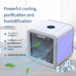 Portable Air Conditioner Fan USB Electric Cooling Fan Household Mini Air Cooler Desktop Personal Fan