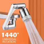 GullPlaza.pk 1080° Universal Rotating Faucet Extender – Kitchen Robot Arm Tap Sprayer with Aerator & Water Saving Nozzle - Image 5