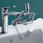 GullPlaza.pk 1080° Universal Rotating Faucet Extender – Kitchen Robot Arm Tap Sprayer with Aerator & Water Saving Nozzle - Image 7
