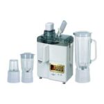 National 4 in 1 Juicer Blender & Dry Mill – Multi-Function Food Processor with High-Quality Stainless Steel Blades for Juicing, Blending & Grinding