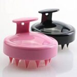 Hair Scalp Massager Shampoo Brush & Detangling Applicator – Soft Silicone Hair Washing & Scalp Massage Brush