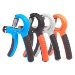 Adjustable Hand Grip Strengthener with Counter – Portable Metal Finger Exerciser for Gym, Fitness & Forearm Training