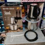 GullPlaza.pk Silver Crest 3L Electric Food Chopper with Egg Beater – High-Power Meat, Vegetable & Fruit Processor