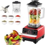 GullPlaza.pk Silver Crest 2500W High-Speed Blender – 2000ML Professional Multi-Functional Mixer Grinder with Stainless Steel Blades & 32000RPM Motor