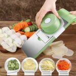 5-in-1 Multi-Purpose Cutter – Vegetable & Fruit Slicer, Chopper and Peeler Kitchen Tool