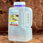 Blue Transparent Water Bottle – Premium Leak-Resistant Plastic Drinking Bottle for Gym, School, Office & Travel