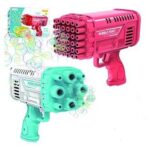 Space Rocket Bazooka Bubble Gun – Electric Automatic Bubble Maker Toy with 8 & 36 Bubble Holes for Kids, Outdoor Play & Parties - Image 6