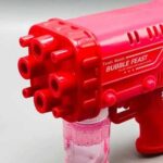 Space Rocket Bazooka Bubble Gun – Electric Automatic Bubble Maker Toy with 8 & 36 Bubble Holes for Kids, Outdoor Play & Parties - Image 2