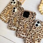 Gull Plaza YSL Branded Cheetah Print Luxury Phone Case - Image 3
