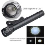 Tactical LED Flashlight 9000 High Lumens – 200W Super Bright XHP70.2 Long Torch Light with Compass, Zoomable, Waterproof, and Explosion-Proof Heavy-Duty Searchlight - Image 10