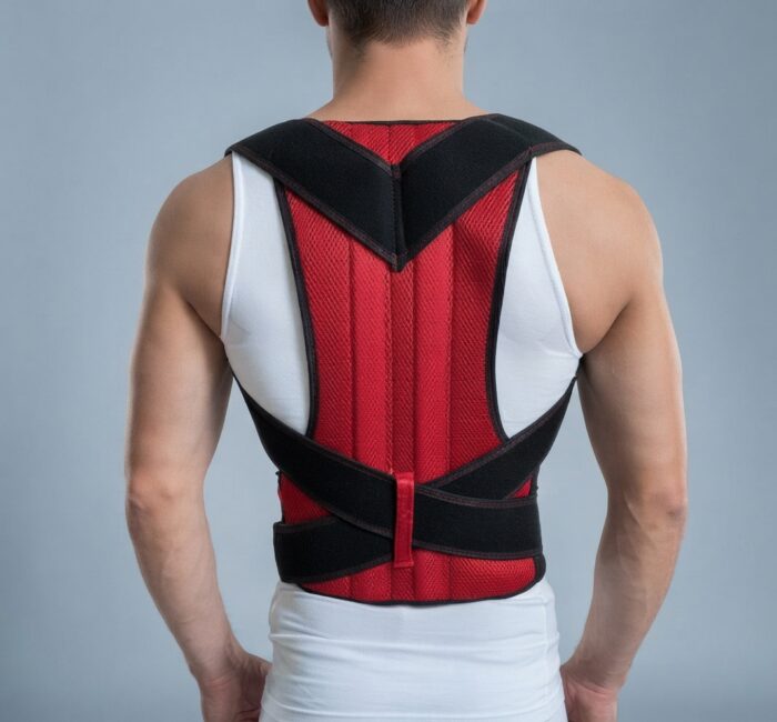 Adjustable Full Back Brace Posture Corrector for Men & Women - Image 7