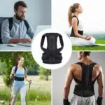 Adjustable Full Back Brace Posture Corrector for Men & Women