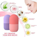 Silicone Ice Roller for Face & Eyes | Reusable Facial Ice Contour Roller Mold for Skin Care, Puffiness Relief, Fine Lines & Brightening | DIY Beauty Ice Cube Massager - Image 7