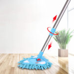 180° Rotatable Triangle Mop with Telescopic Handle, Adjustable Long Handle Microfiber Wall and Ceiling Cleaning Mop, Deep Cleaning Dust Mop for Windows, Floors, Corners, and Skirting Boards - Image 8