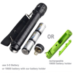 Tactical LED Flashlight 9000 High Lumens – 200W Super Bright XHP70.2 Long Torch Light with Compass, Zoomable, Waterproof, and Explosion-Proof Heavy-Duty Searchlight - Image 4