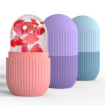 Silicone Ice Roller for Face & Eyes | Reusable Facial Ice Contour Roller Mold for Skin Care, Puffiness Relief, Fine Lines & Brightening | DIY Beauty Ice Cube Massager - Image 9