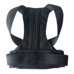Ergonomic full back brace for posture support and pain relief.