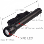 Tactical LED Flashlight 9000 High Lumens – 200W Super Bright XHP70.2 Long Torch Light with Compass, Zoomable, Waterproof, and Explosion-Proof Heavy-Duty Searchlight - Image 7