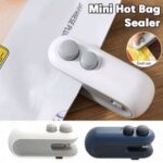 2-in-1 Rechargeable Mini Pocket Bag Sealer & Cutter – Portable Handheld Heat Vacuum Sealer with Magnetic Base for Food and Snack Preservation - Image 4