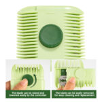 2-in-1 Hair Clipper and Split-End Trimmer Comb – Manual Hair Thinning, Styling, and Trimming Tool for Thick and Thin Hair - Image 11