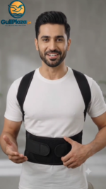 Adjustable Full Back Brace Posture Corrector for Men & Women - Image 3