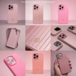 Premium Grooved Suitcase Style Shockproof Back Cover - Metallic Finish Protective Case - Image 4