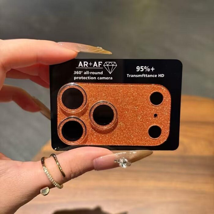 Glitter Diamond Camera Lens Protector for iPhone 17 Pro Max - Image 4