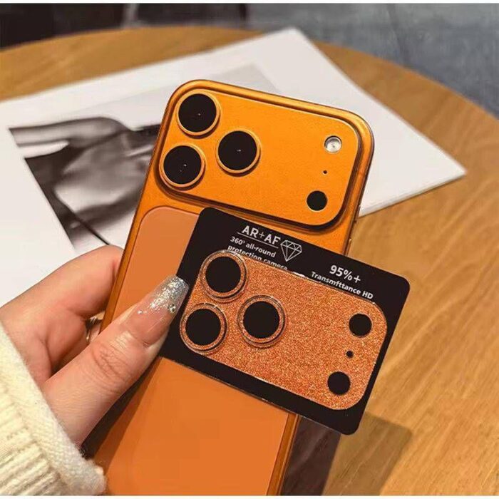 Glitter Diamond Camera Lens Protector for iPhone 17 Pro Max - Image 5
