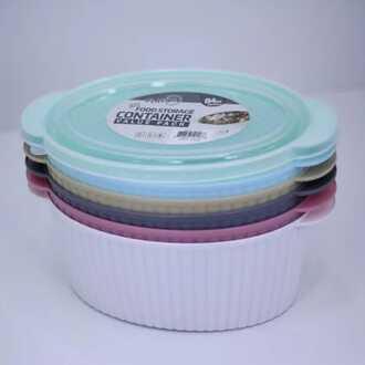 Pack of 2 Food Storage Containers 2500ml – Large Capacity Leak-Proof Plastic Kitchen Storage Boxes for Food, Fruits & Leftovers - Image 5