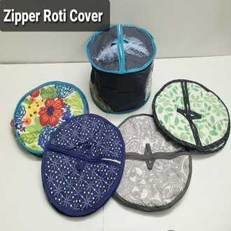 GullPlaza.pk Zipper Roti Cover – Insulated Chapati Storage Bag for Keeping Rotis, Naan & Bread Fresh and Warm - Image 1