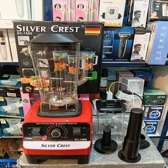 GullPlaza.pk Silver Crest 2500W High-Speed Blender – 2000ML Professional Multi-Functional Mixer Grinder with Stainless Steel Blades & 32000RPM Motor - Image 2