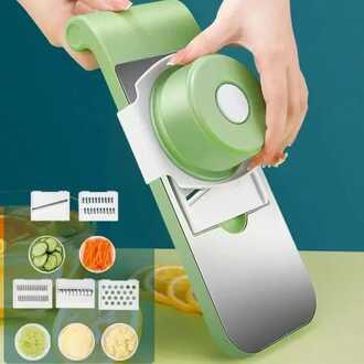5-in-1 Multi-Purpose Cutter – Vegetable & Fruit Slicer, Chopper and Peeler Kitchen Tool - Image 4