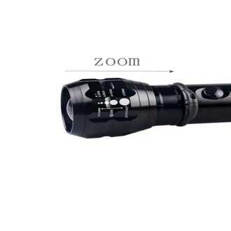 Tactical LED Flashlight 9000 High Lumens – 200W Super Bright XHP70.2 Long Torch Light with Compass, Zoomable, Waterproof, and Explosion-Proof Heavy-Duty Searchlight - Image 12