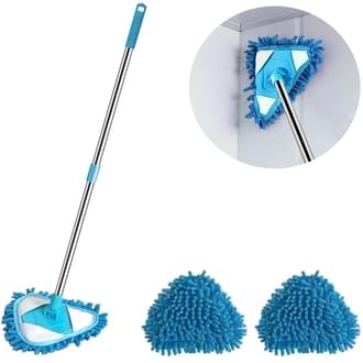 180° Rotatable Triangle Mop with Telescopic Handle, Adjustable Long Handle Microfiber Wall and Ceiling Cleaning Mop, Deep Cleaning Dust Mop for Windows, Floors, Corners, and Skirting Boards - Image 10