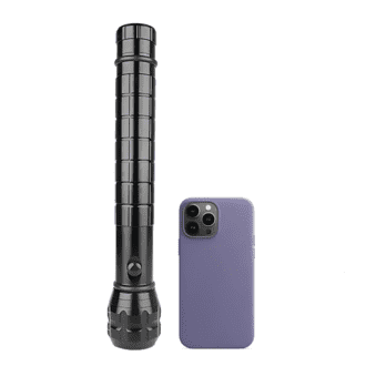 Tactical LED Flashlight 9000 High Lumens – 200W Super Bright XHP70.2 Long Torch Light with Compass, Zoomable, Waterproof, and Explosion-Proof Heavy-Duty Searchlight - Image 5