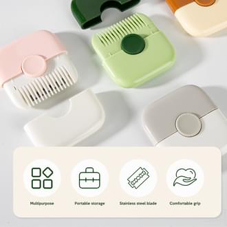 2-in-1 Hair Clipper and Split-End Trimmer Comb – Manual Hair Thinning, Styling, and Trimming Tool for Thick and Thin Hair - Image 6
